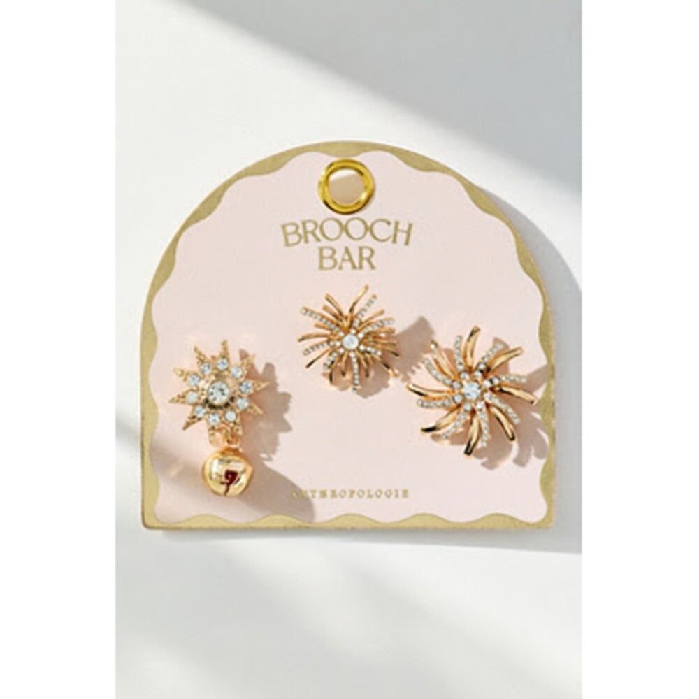 Anthropologie celebration brooches NWT - Picture 7 of 8